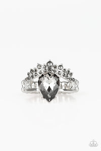 Ring Skinny Back,Silver,If The Crown Fits Silver ✧ Ring