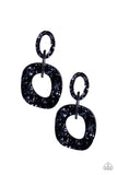 Confetti Congo Blue ✧ Acrylic Post Earrings Post Earrings