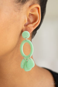 Earrings Post,Green,Sparkling Shores Green ✧ Post Earrings