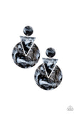 Head Under WATERCOLORS Black ✧ Acrylic Post Earrings Post Earrings