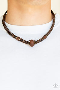 Brown,Necklace Short,Urban Necklace,Maui Beach Brown ✧ Urban Necklace