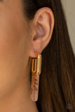 HAUTE Off The Press Multi ✧ Acrylic Hoop Earrings Hoop Earrings