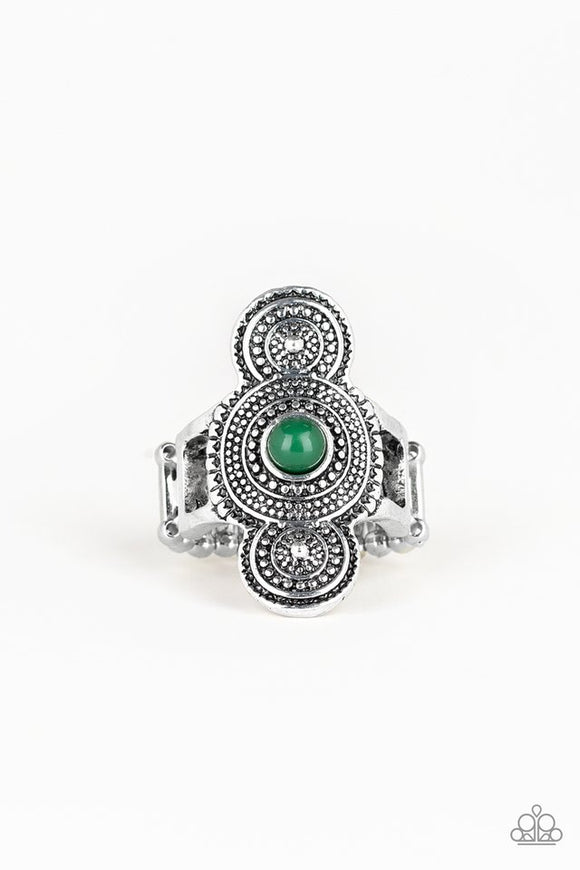 Desert Mandalas Green ✧ Ring Ring
