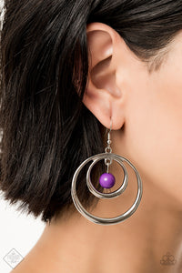 Earrings Fish Hook,Glimpses of Malibu,Purple,Diva Pop Purple ✧ Earrings