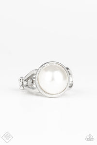 Ring Skinny Back,White,Pearl Powerhouse White ✧ Ring