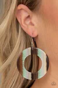 Earrings Acrylic,Earrings Fish Hook,Multi-Colored,In Retrospect Multi ✧ Acrylic Earrings