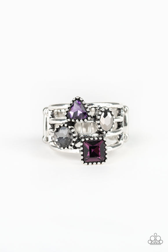 Geo Jazz Purple ✧ Ring Ring