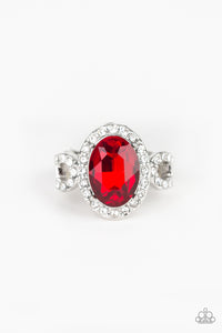 Red,Ring Skinny Back,Magnificent Majesty Red ✧ Ring