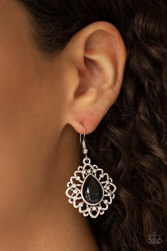Totally GLOWN Away Black ✧ Earrings Earrings