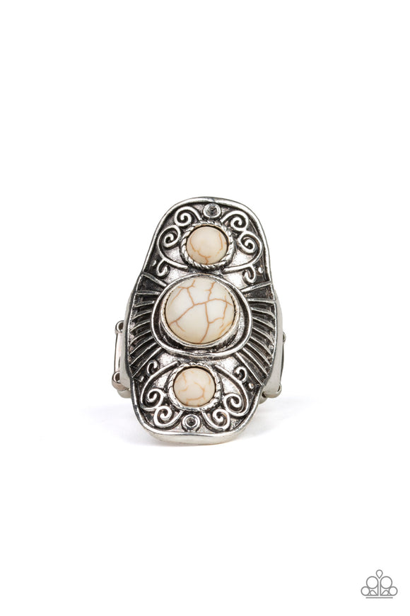 Stone Oracle White ✧ Ring Ring