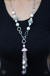 Necklace Long,White,Designated Diva White ✨ Necklace