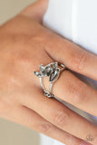 Rhinestone Stunner Silver ✧ Ring Ring