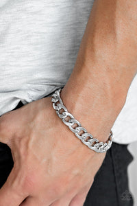 Bracelet Clasp,Men's Bracelet,Silver,Leader Board Silver ✧ Bracelet