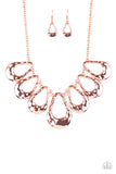 Teardrop Envy Copper ✨ Necklace Short