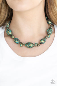 Brass,Necklace Short,Gatherer Glamour Brass ✨ Necklace