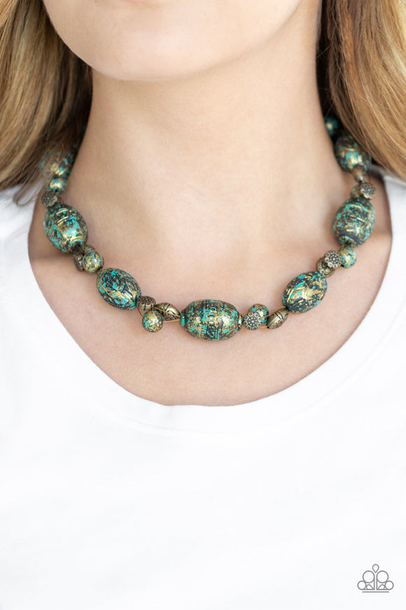 Gatherer Glamour Brass ✨ Necklace Short
