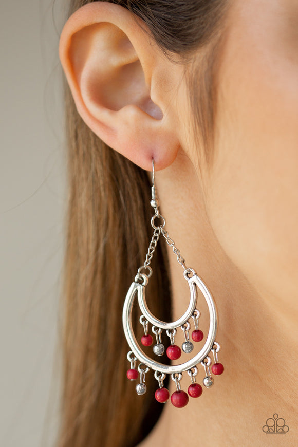 Free-Spirited Spirit Red ✧ Earrings Earrings