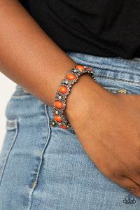 Bracelet Stretchy,Orange,A Piece Of Cake Orange ✧ Bracelet