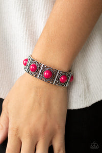 Bracelet Stretchy,Pink,Victorian Dream Pink ✧ Bracelet