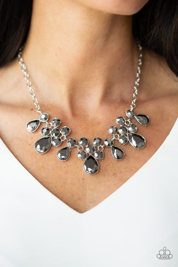 Debutante Drama Silver ✨ Necklace Short
