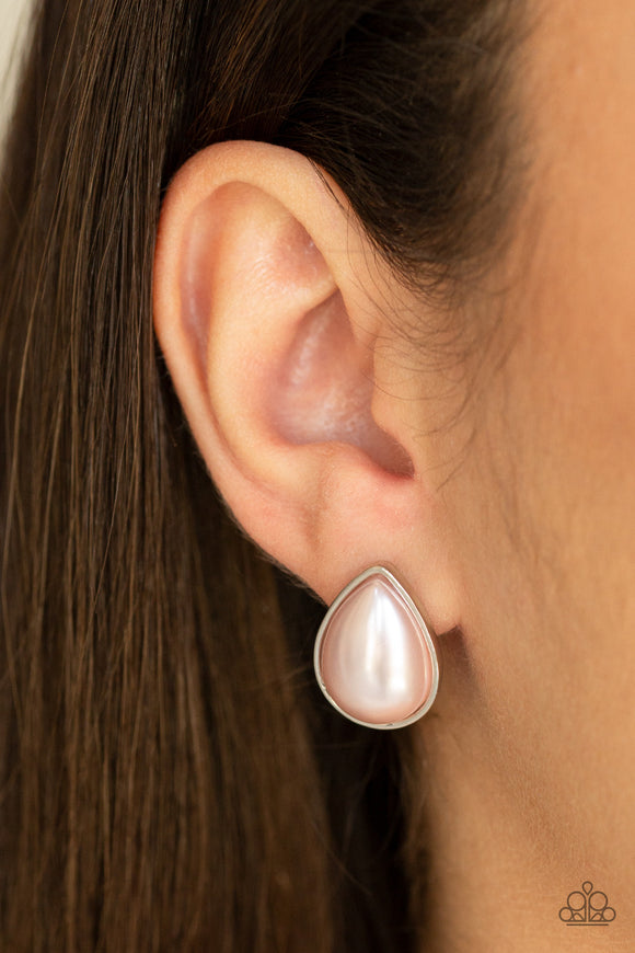 SHEER Enough Pink ✧ Post Earrings Post Earrings