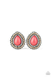 Beaded Blast Pink ✧ Post Earrings Post Earrings