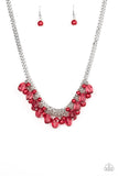 5th Avenue Flirtation Red ✧ Necklace Short