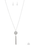 Fine Florals Silver ✨ Necklace Long