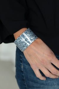Bracelet Acrylic,Bracelet Cuff,Silver,Vogue Revamp Silver ✧ Bracelet