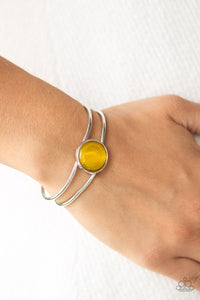 Bracelet Hinged,Yellow,Winning Glow Yellow ✧ Bracelet