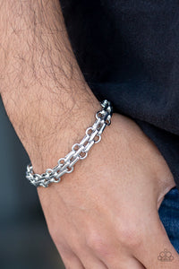 Men's Bracelet,Silver,Urban Utility Silver ✧ Bracelet