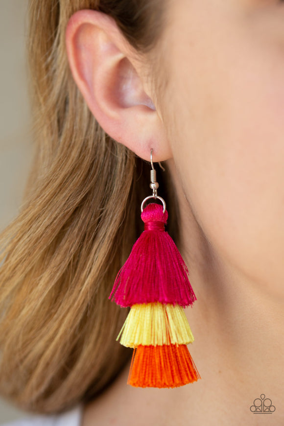 Hold On To Your Tassel! Multi ✧ Earrings Earrings