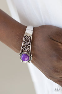 Bracelet Hinged,Purple,Joyful Journeys Purple  ✧ Bracelet