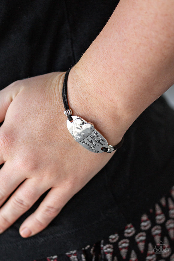 A Full Heart Silver ✧ Bracelet Inspirational
