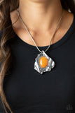 Amazon Amulet Orange ✧ Necklace Short