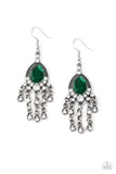 Bling Bliss Green ✧ Earrings Earrings