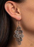 Blushing Blooms Copper ✧ Earrings Earrings