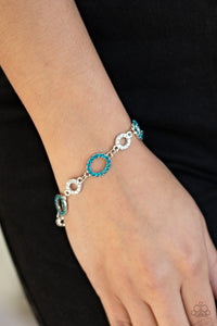 Blue,Bracelet Clasp,Bubbly Bedazzle Blue  ✧ Bracelet