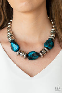 Blue,Necklace Short,Colorfully Confident Blue ✨ Necklace
