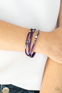 Bracelet Magnetic,Purple,Cut The Cord Purple  ✧ Magnetic Bracelet