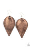 Enchanted Shimmer Brown ✧ Leather Earrings Earrings