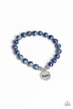 FAITH It, Till You Make It Blue ✧ Bracelet Inspirational