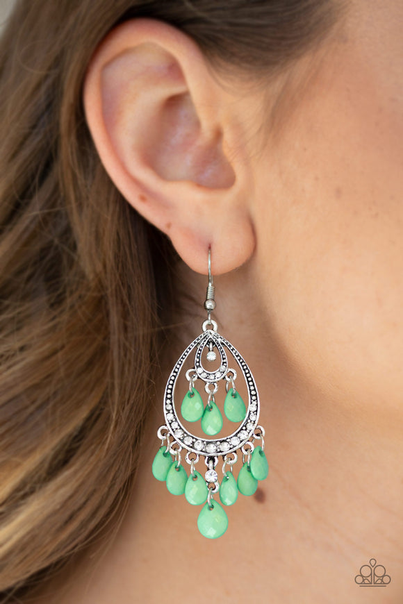 Gorgeously Genie Green ✧ Earrings Earrings