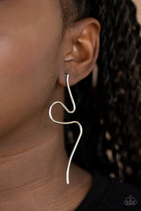 Earrings Post,Silver,Heavy Metal Minimalist Silver ✧ Post Earrings