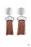 Insta Inca Brown ✧ Fringe Earrings Earrings