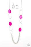 Kaleidoscope Coasts Pink ✨ Necklace Long