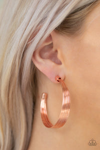 Copper,Earrings Hoop,Live Wire Copper ✧ Hoop Earrings