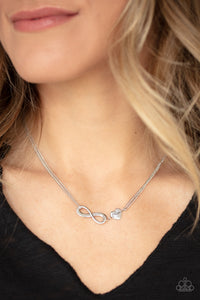 Hearts,Mother,Necklace Short,Sets,Silver,Valentine's Day,Love Eternally Silver ✧ Necklace