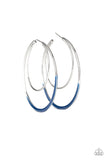 Miami Moonbeam Blue ✧ Hoop Earrings Hoop Earrings