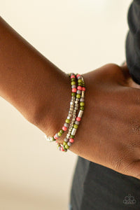 Bracelet Stretchy,Multi-Colored,Micro Beading Multi ✧ Bracelet